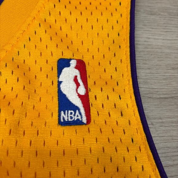 Adidas NBA LA Lakers Derek Fisher 2 Swingman Jersey Men's Small SEWN - Picture 4 of 14